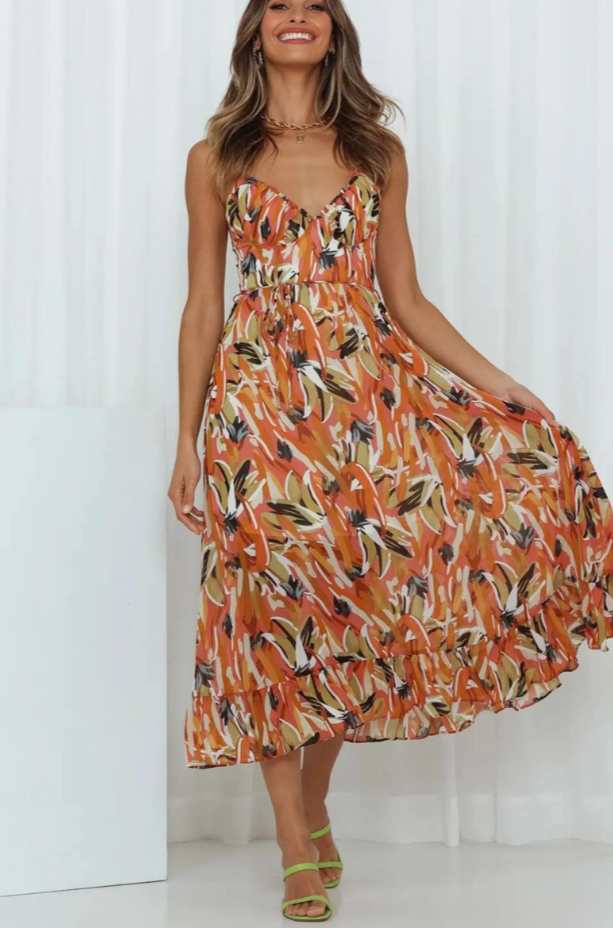 Levoire | Robe D'Été Colorée
