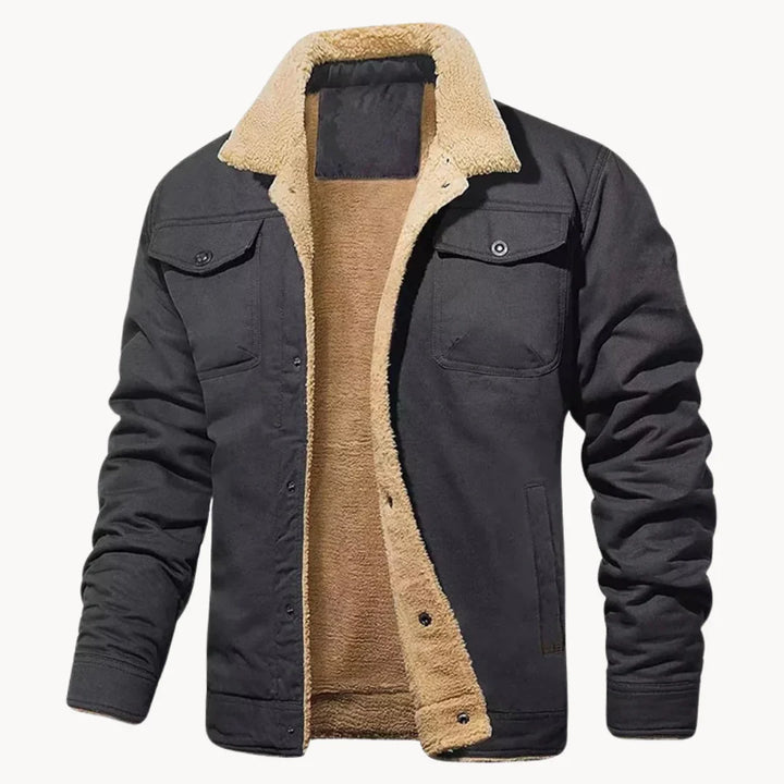 Levoire | Veste bomber à coupe moderne Gris