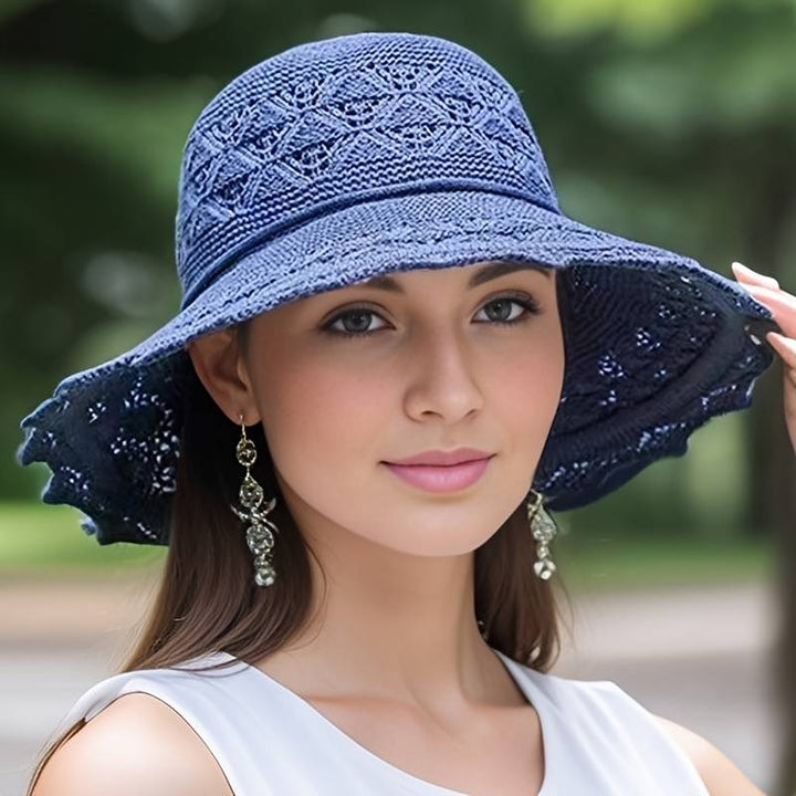 Levoire | Chapeau de soleil pliable à large bord élégant Meripihkanen