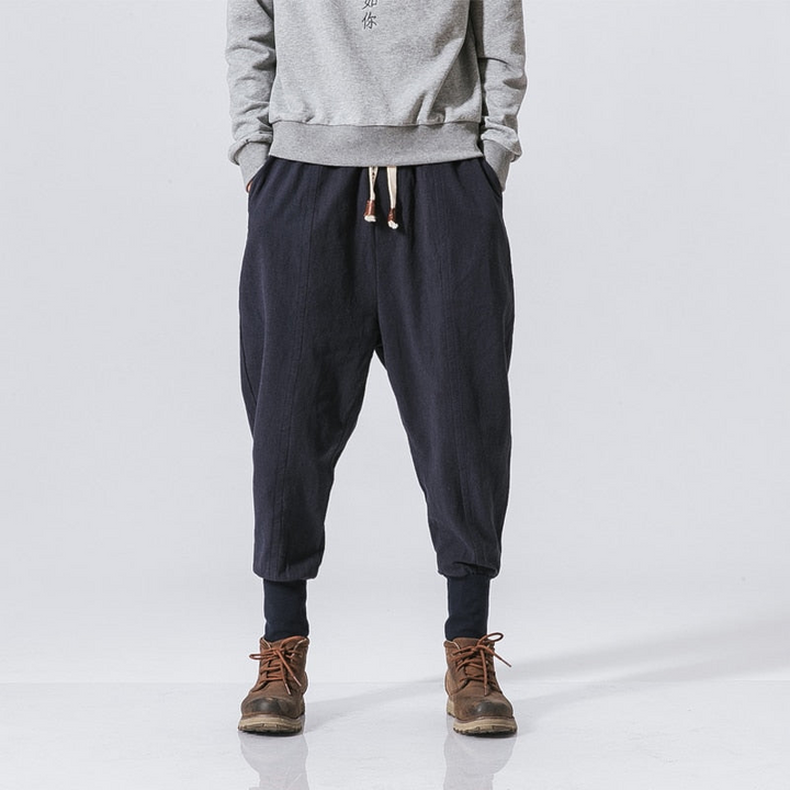 Levoire | Pantalon de jogging tendance pour hommes Pantalon de sport décontracté pour hommes Rue Navy