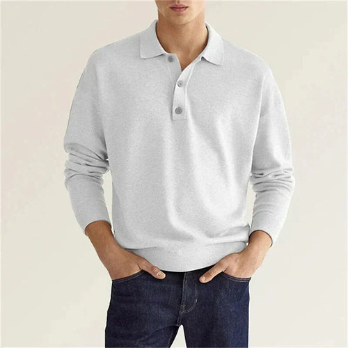 Levoire | Chemise polo à manches longues