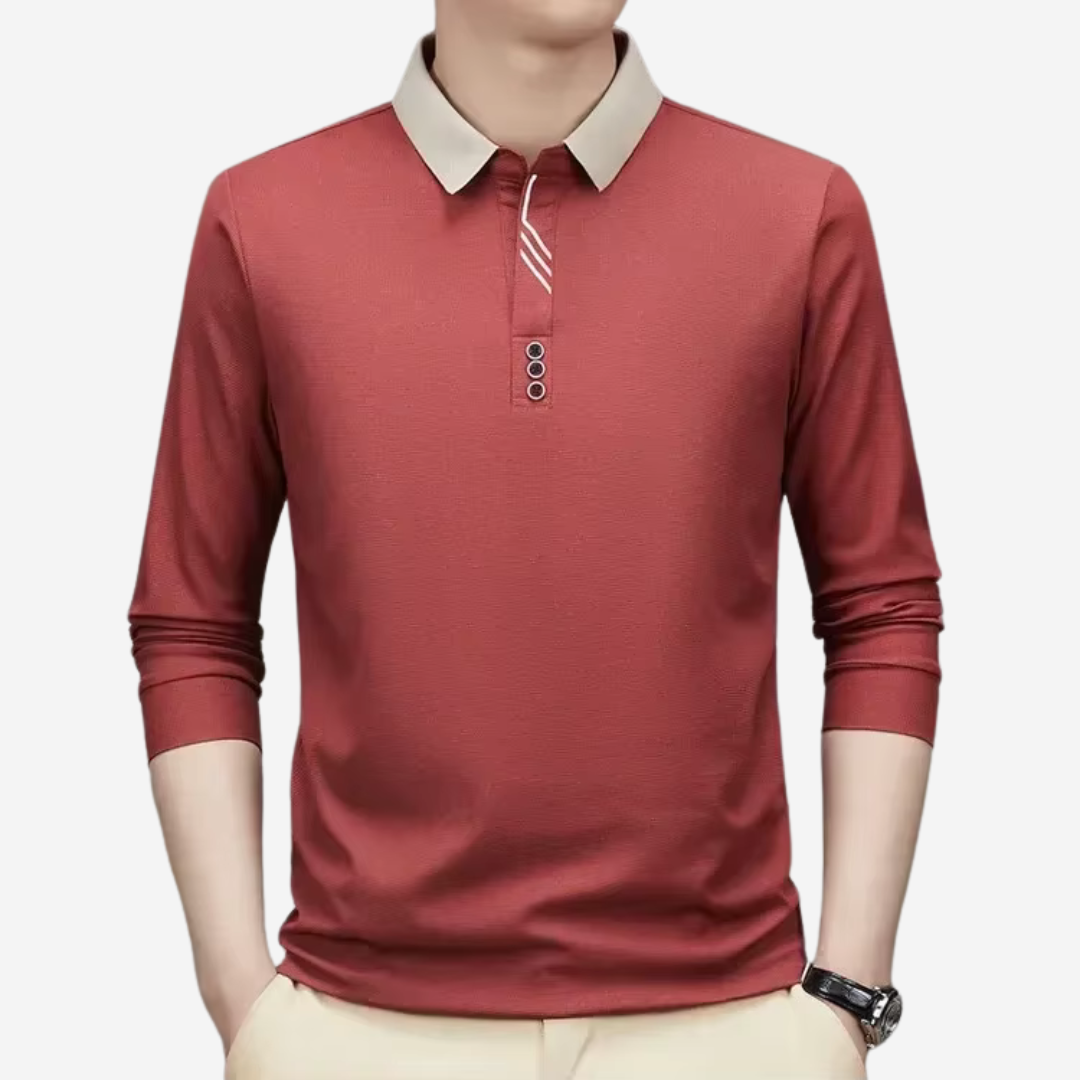 Levoire | T-Shirt À Manches Longues Doux Rot