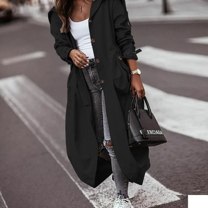 Levoire | Veste En Duvet Élégante Avec Col Noir