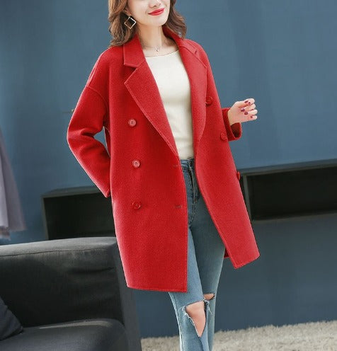 Levoire | Manteau En Laine Long Pour Femmes Rot - Non disponible