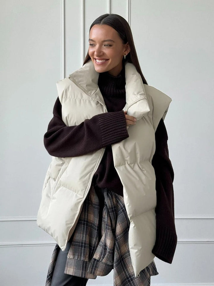 Levoire | Gilet Rembourré À Col Haut