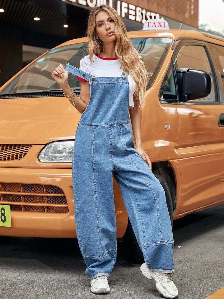Levoire | Salopette en denim décontractée pour femmes
