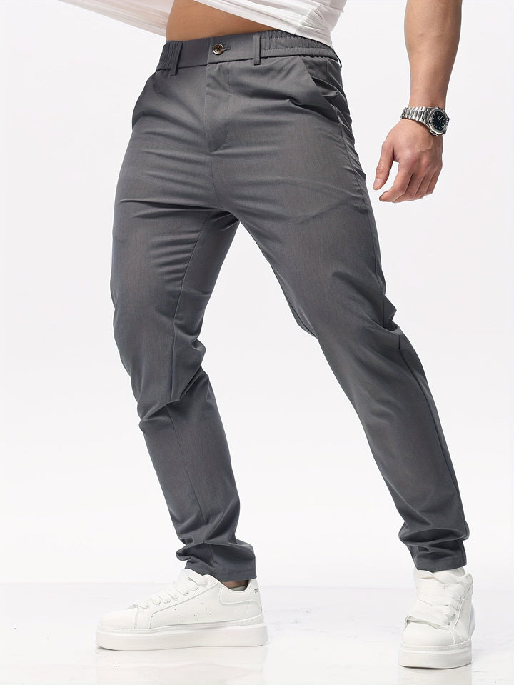 Levoire | Pantalons D'Affaires Confortables Pour Hommes Coupe Slim