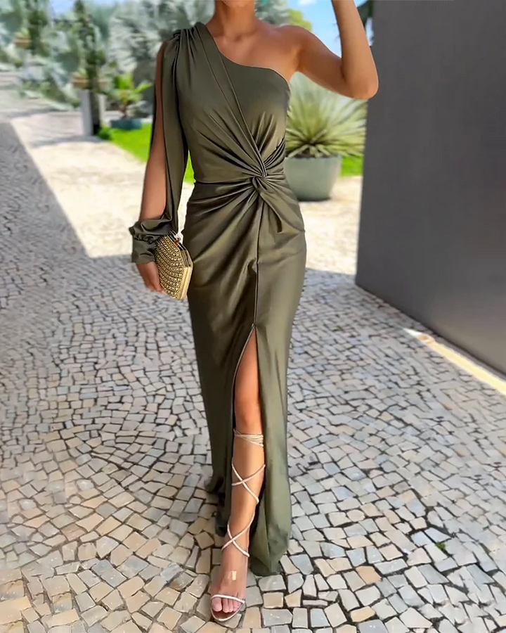 Levoire | Robe Maxi Élégante Avec Fente