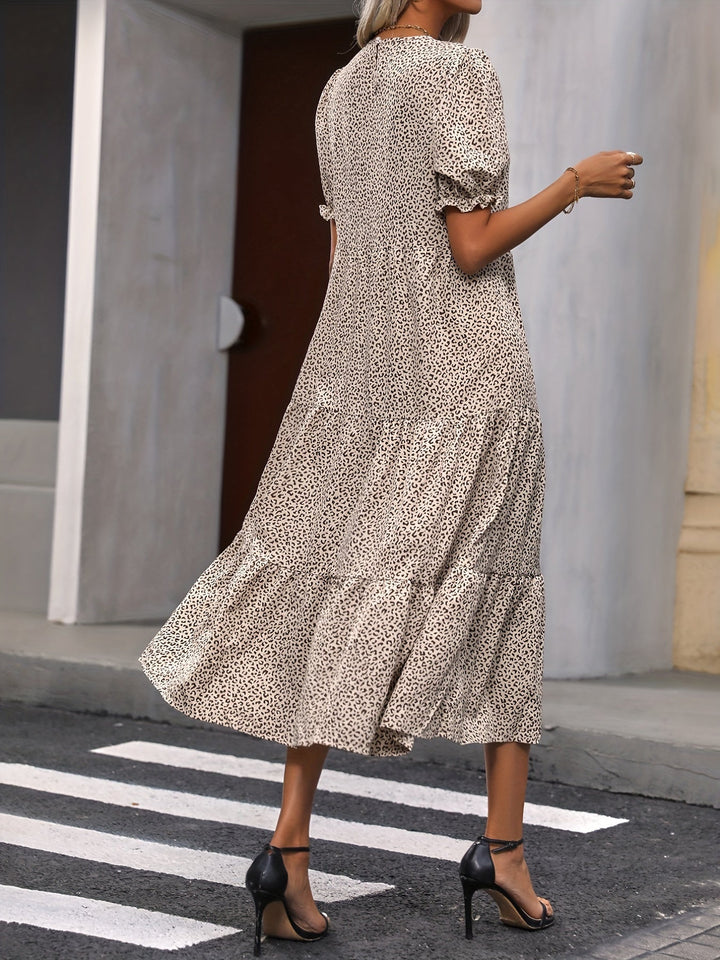 Levoire | Robe Ample À Manches Bouffantes