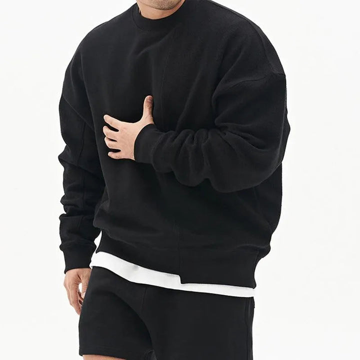 Levoire | Pull décontracté pour hommes Noir