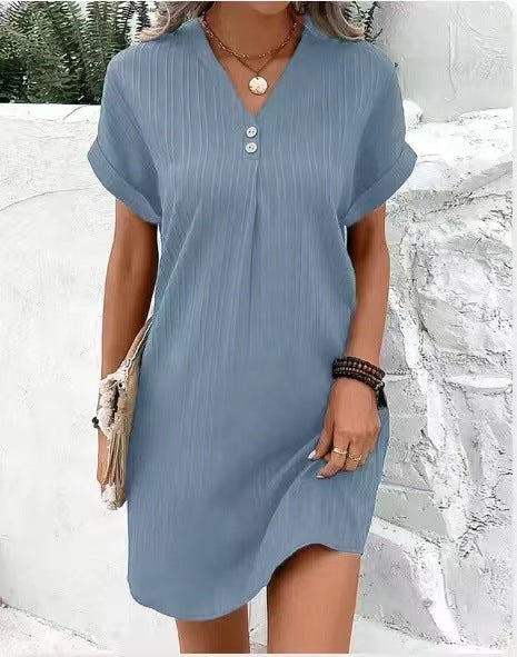 Levoire | Robe À Coupe Détendue Bleu