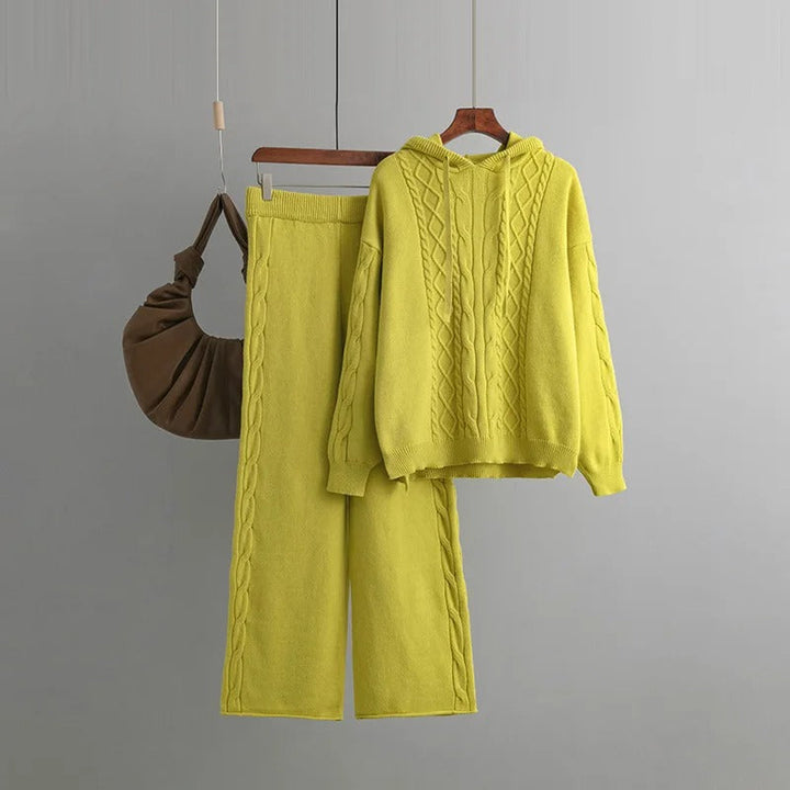 Levoire | Ensemble de gilets en tricot très confortables grande taille Jaune