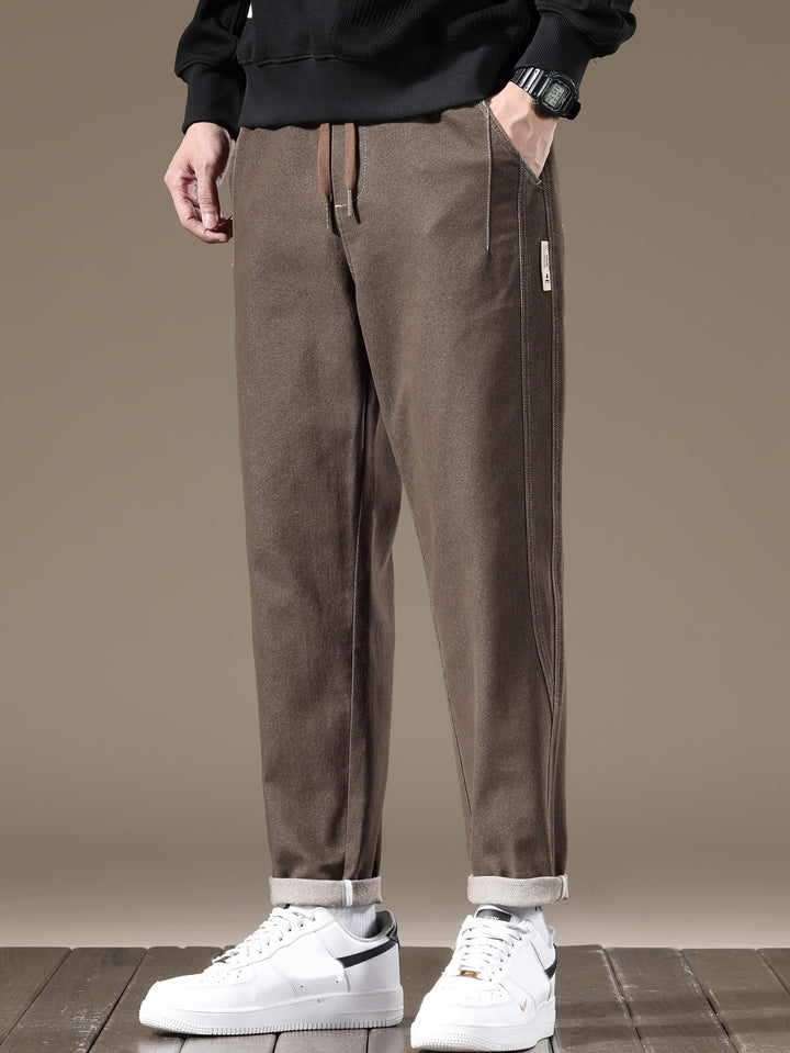 Levoire | Jean Pour Homme Moderne Ajustable Chameau