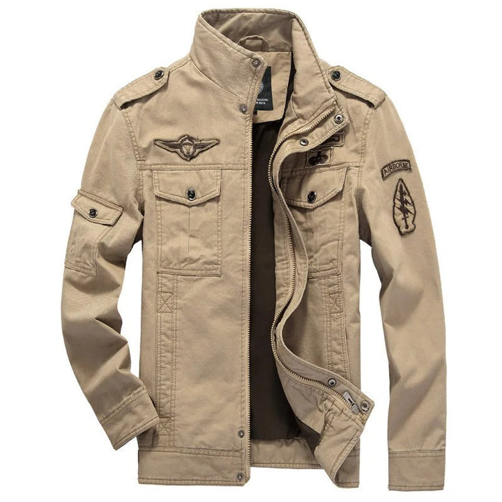 Levoire | Veste D'Automne Style Militaire Brun clair