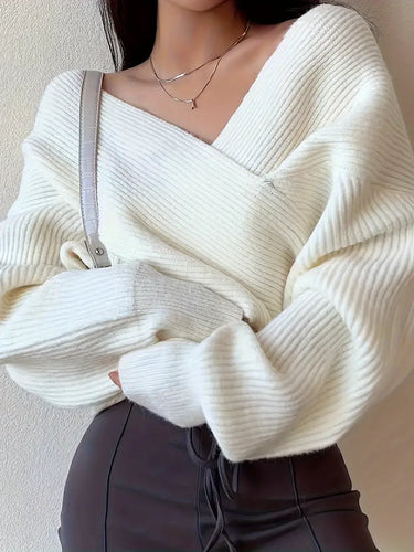 Levoire | Pull En Maille Croisé