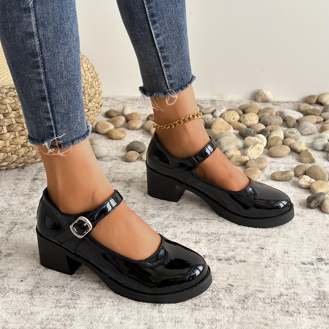 Levoire | Élégantes Chaussures Mary Jane Avec Un Talon Confortable