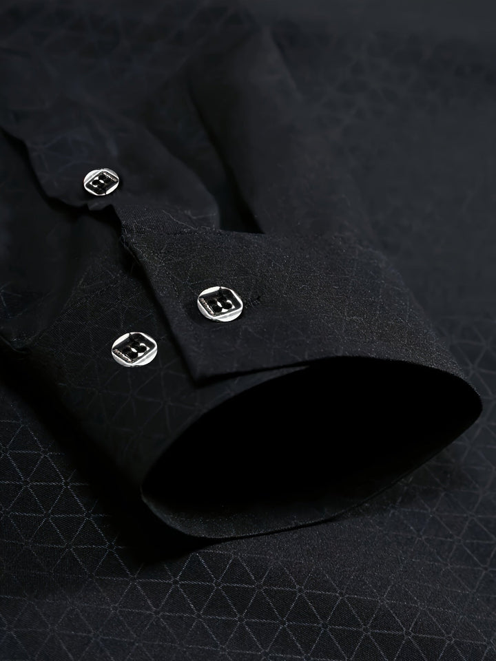 Levoire | Imprimé Géométrique Slim Fit Chemise