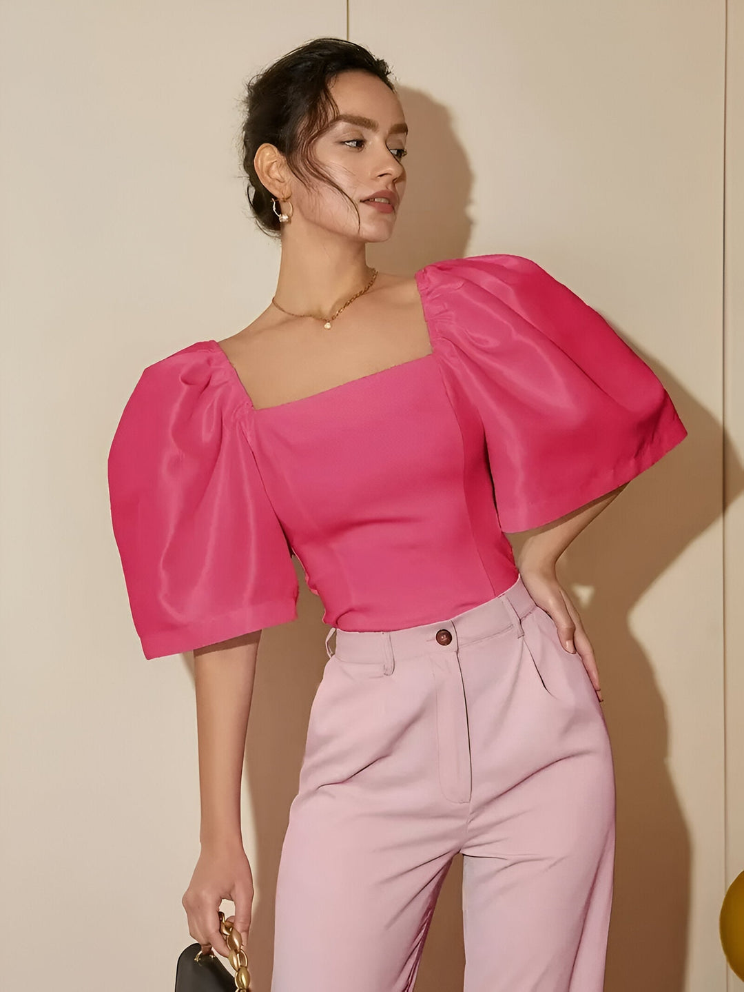 Levoire | Veste Hoikkaja Avec Une Ouverture Carrée Rosa