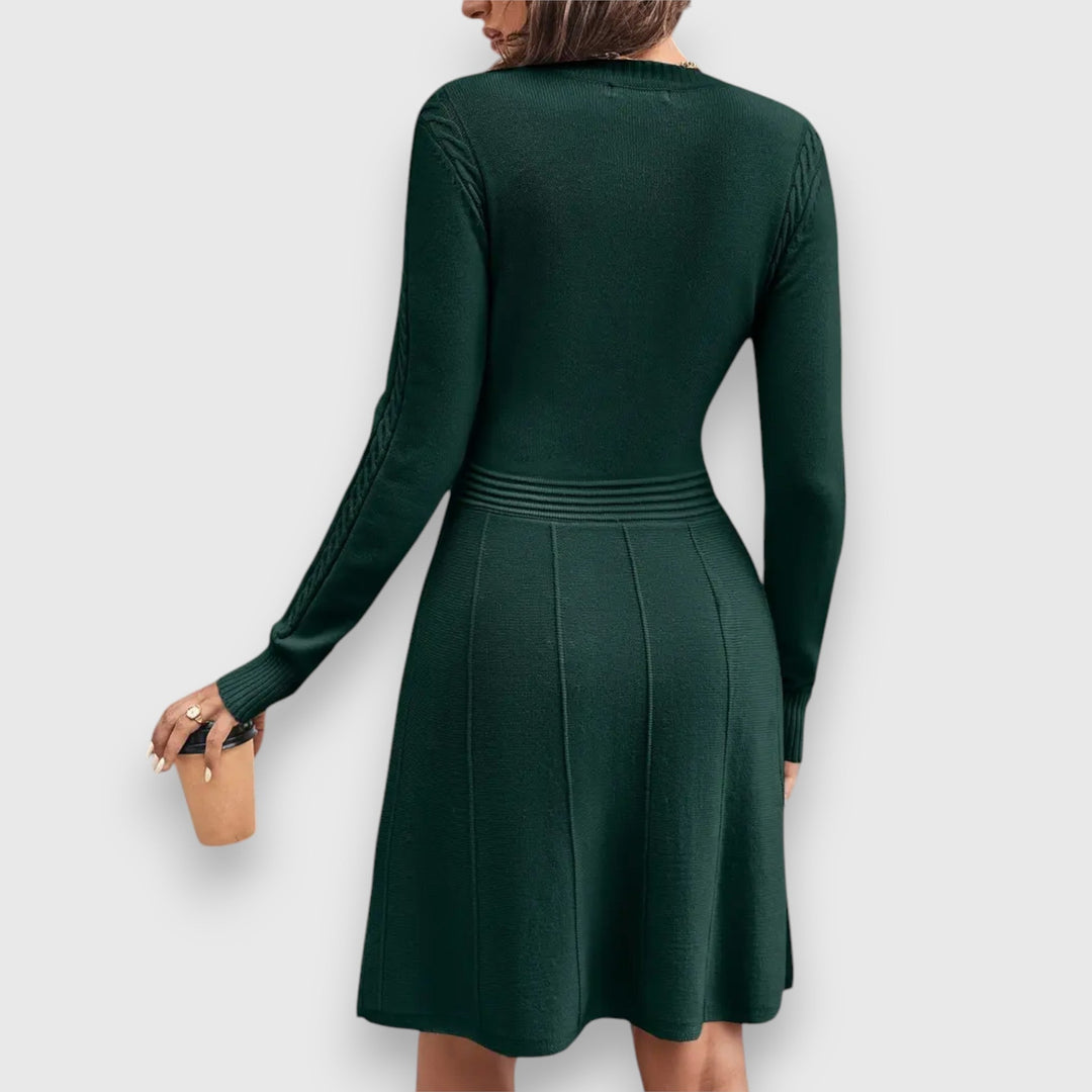 Levoire | Robe Tricot Avec Taillement