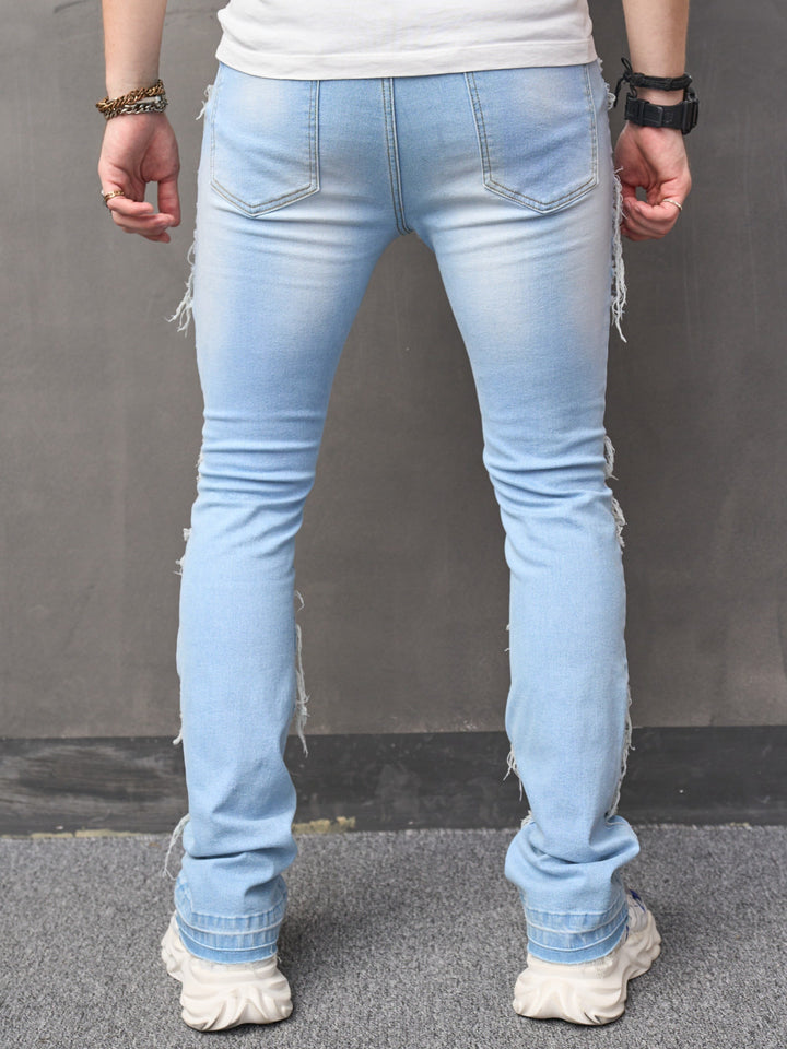 Levoire | Jean Bootcut Relaxant Avec Détail À Frange