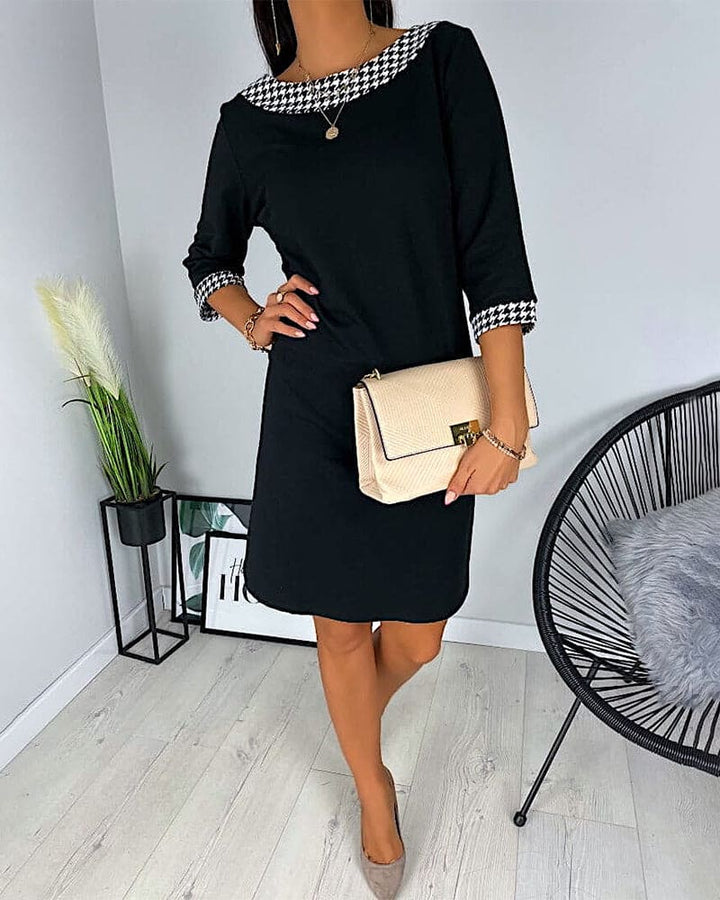 Levoire | Robe Simple Avec Col Rond