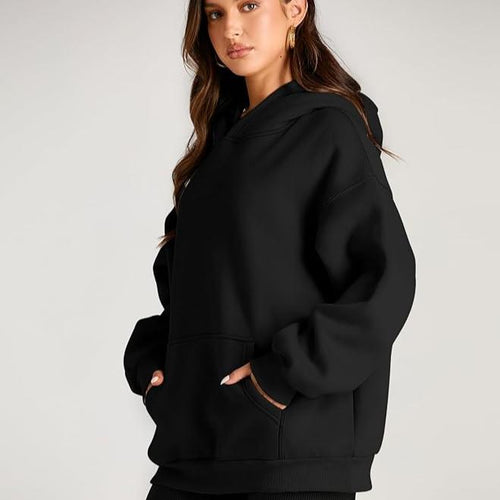 Levoire | Sweat à capuche long avec poches