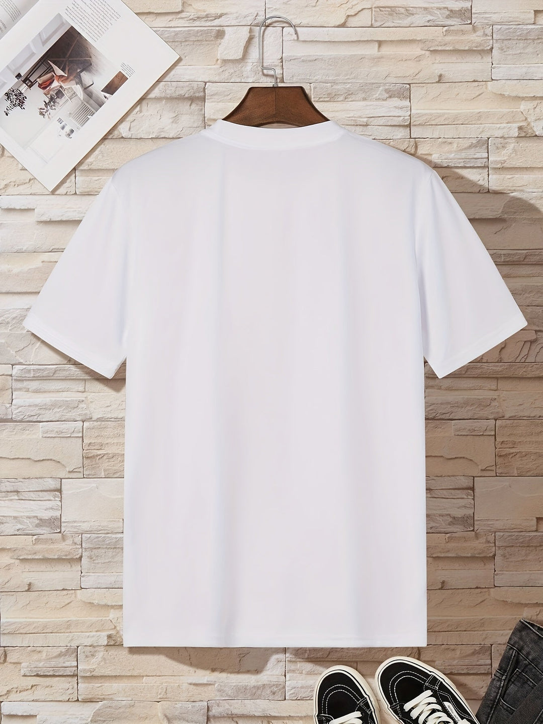 Levoire | T-Shirt Homme Simplement Imprimé À Manches Courtes