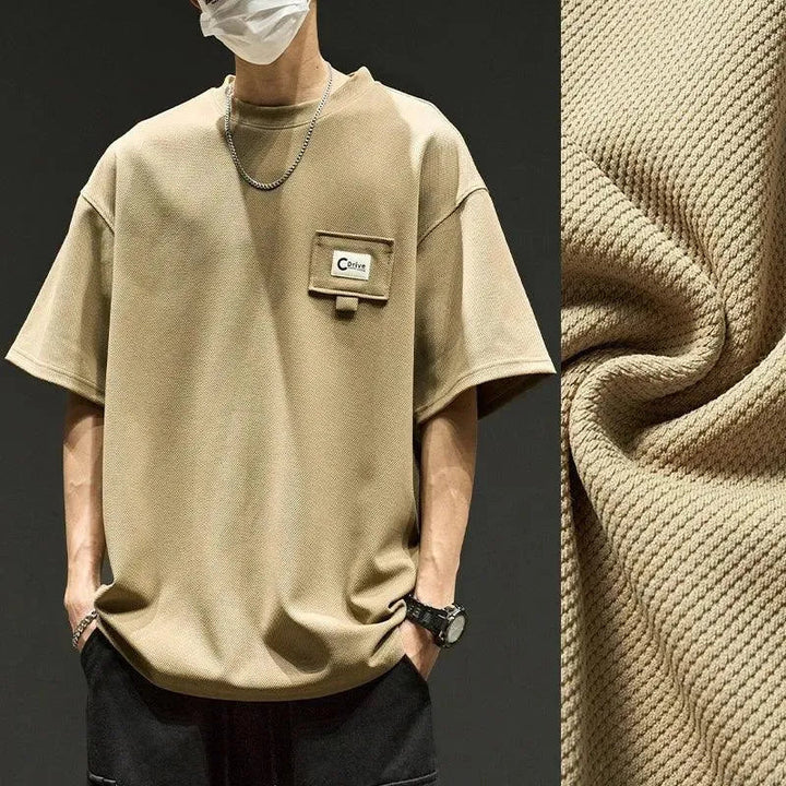 Levoire | T-shirt décontracté pour homme Khaki