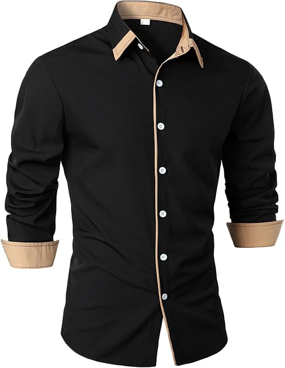 Levoire | Homme Chemise À Manches Longues Respirante Noir