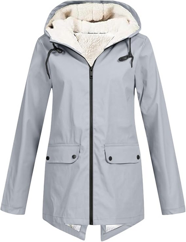Levoire | Veste à capuche à manches longues chaude avec zip