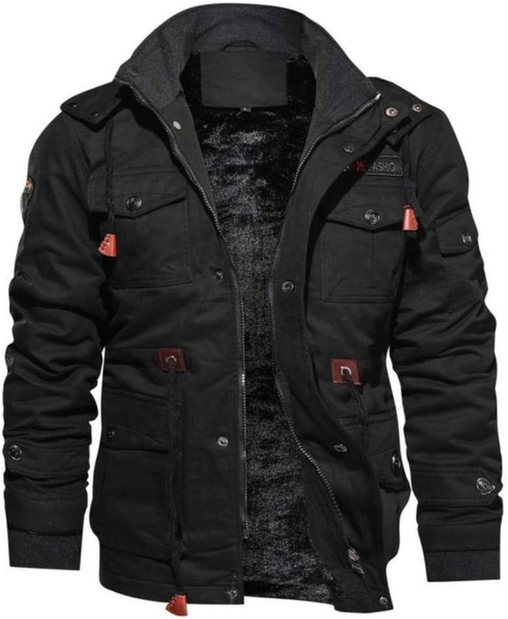 Levoire | Veste militaire doublée Noir (Il ne reste que 8 unités)