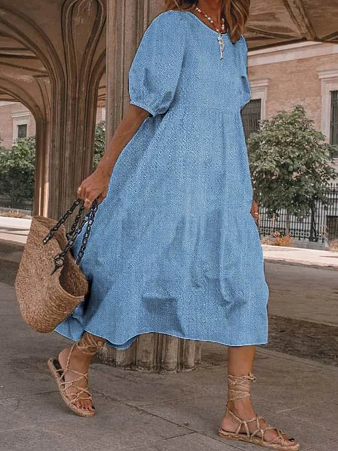 Levoire | Robe en Denim Chic