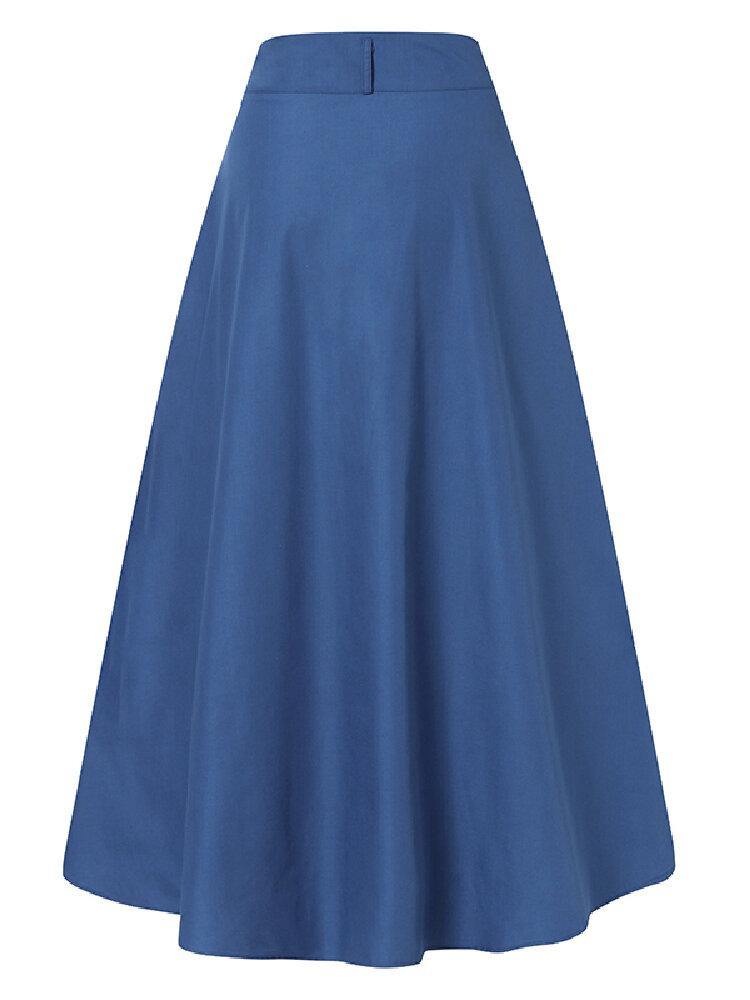 Levoire | Jupe longue uniforme à poches