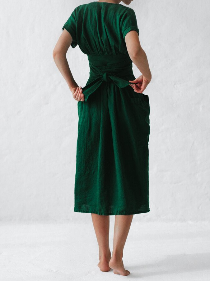 Levoire | Robe En Lin Fluide