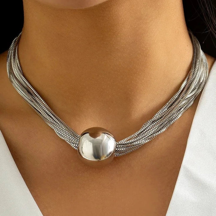 Levoire | Collier Brillant Pour Un Look Luxueux Argent