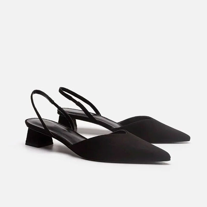 Levoire | Élégance Chaussures Femmes À Bout Pointu Et Talon Haut Noir