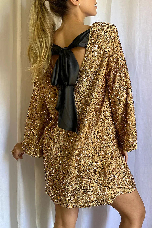Levoire | Féminines Robe Blouse Design Or