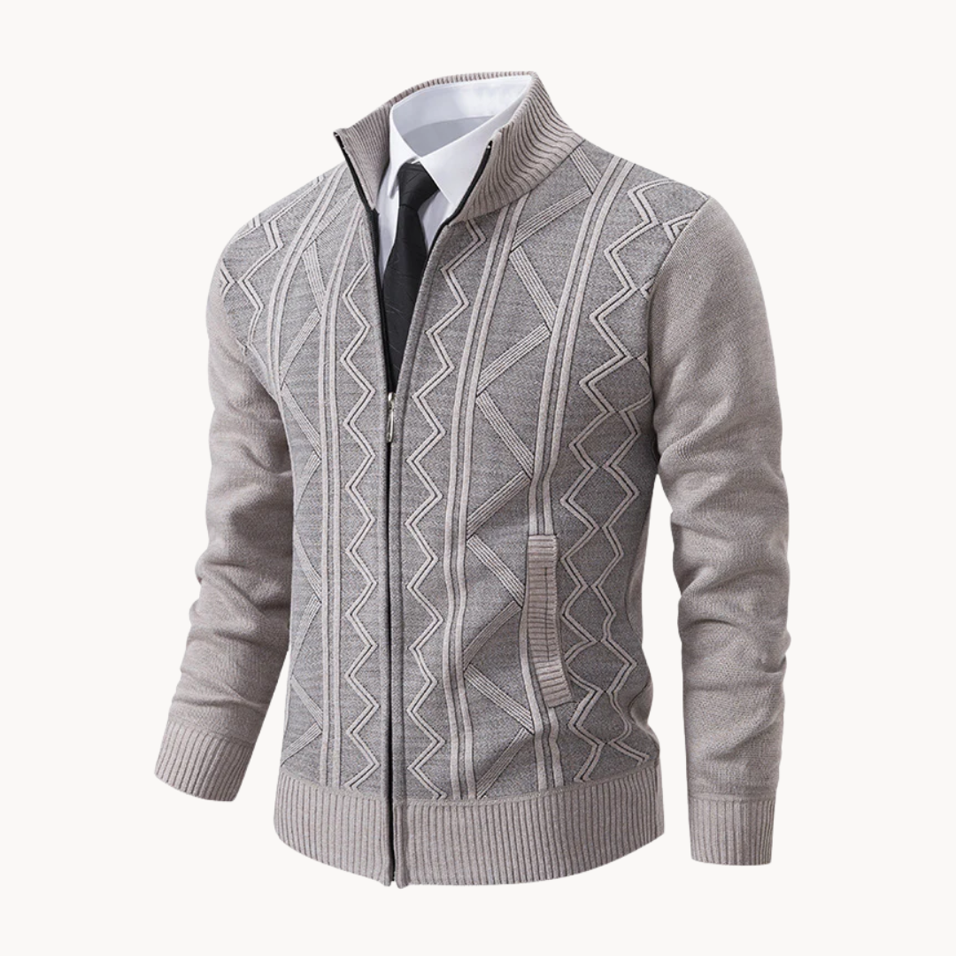 Levoire | Veste Cintrée Élégante à Finition Lisse pour Femmes Gris clair