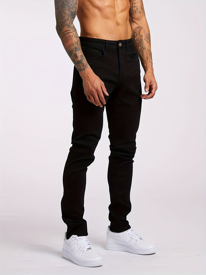 Levoire | Pantalons En Denim Stretch Rennon Slim Fit Pour Hommes