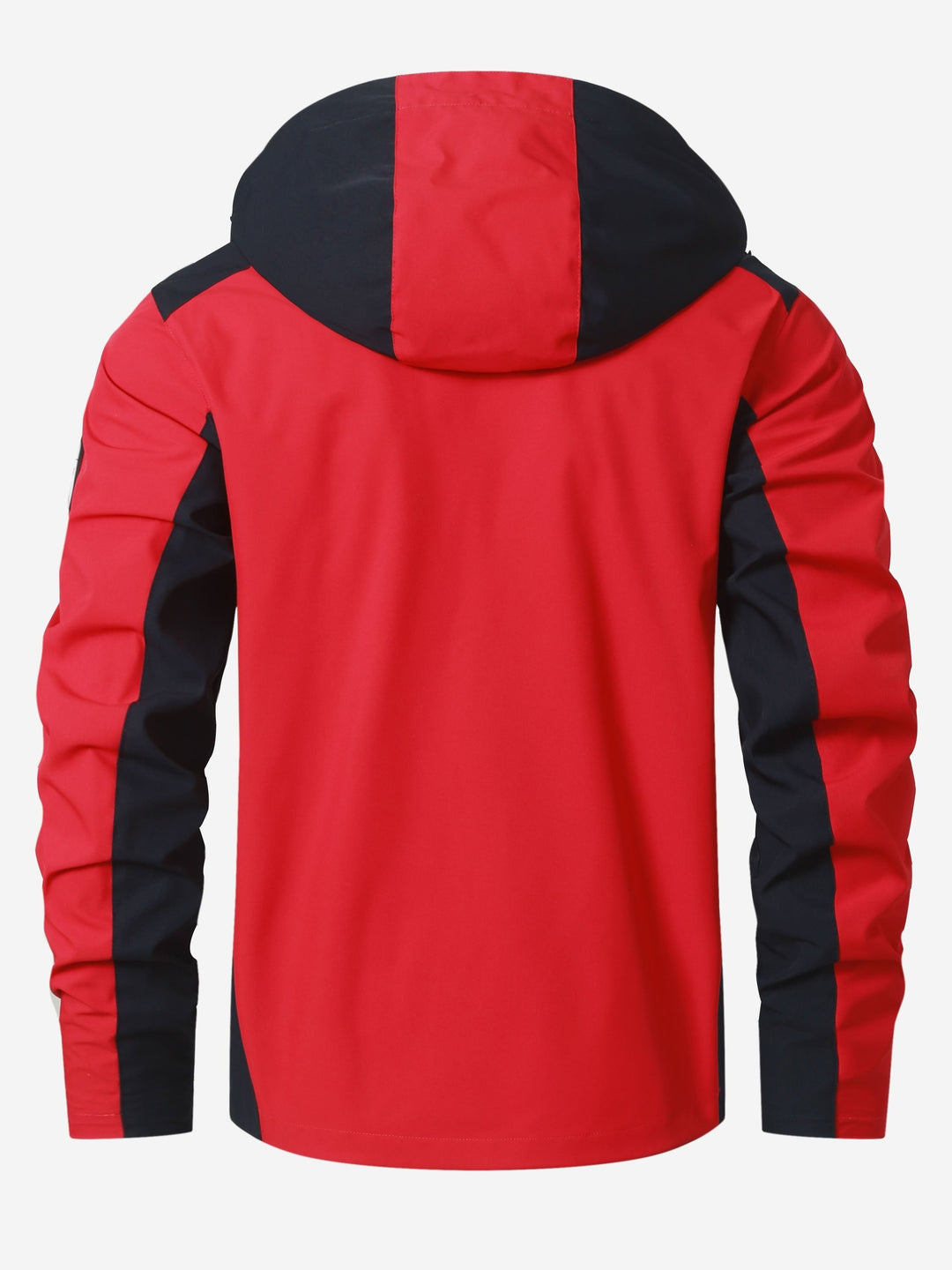 Levoire | Veste De Pluie Rayée Imperméable Pour Hommes Avec Capuche