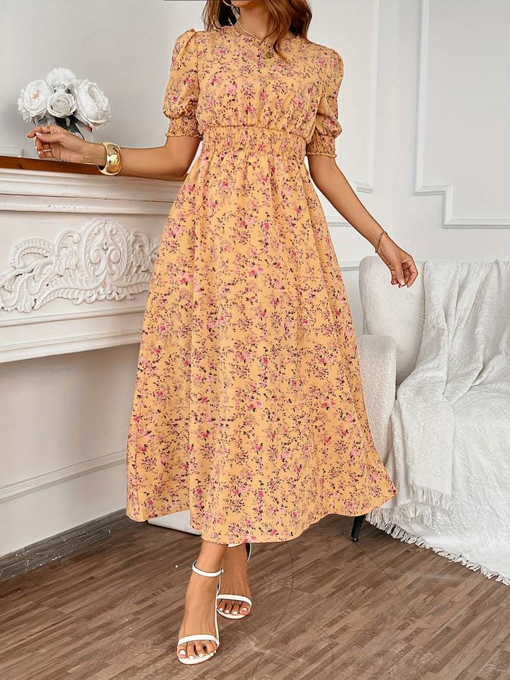 Levoire | Robe Col Rond Imprimé Floral Été
