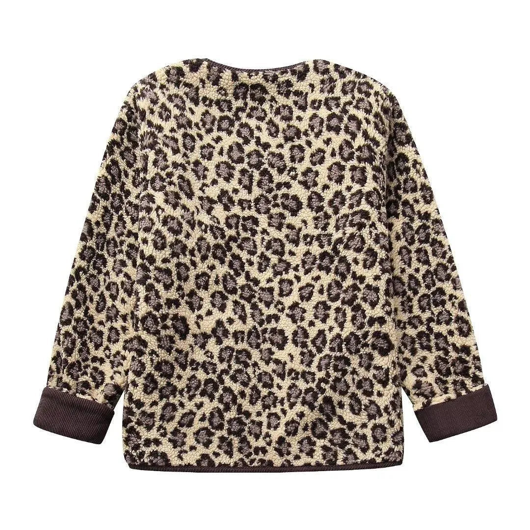 Levoire | Veste de loisirs pour femmes à motif léopard
