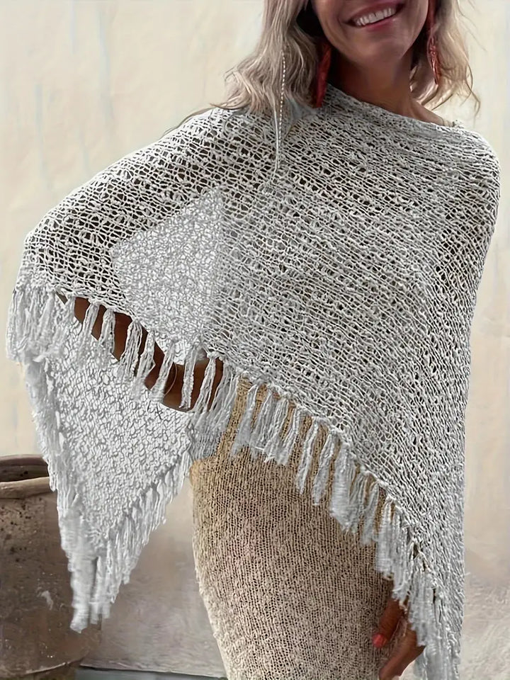 Levoire | Yksivärinen Scoop Kaula Pullover Mekko Tyylikkääseen Ilmeeseen Harmaa