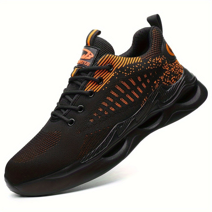 Levoire | Chaussures De Sécurité Avec Protection En Acier Et Semelle Antidérapante Orange