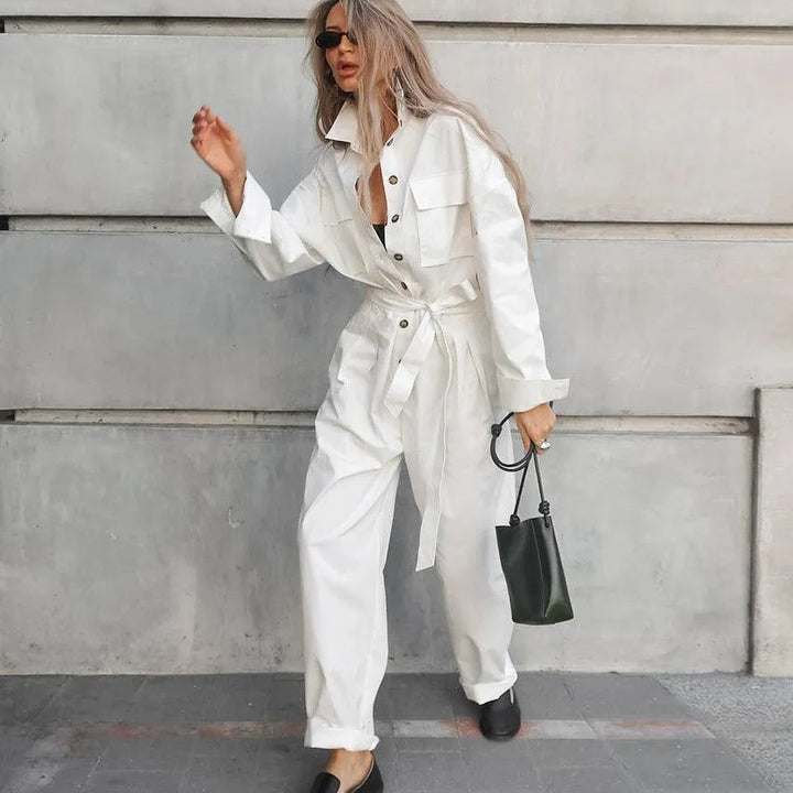 Levoire | Chemise à jambes larges et à manches longues