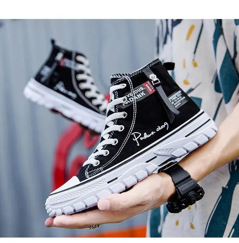 Levoire | Chaussures à talons pour hommes – Style urbain et confort décontracté