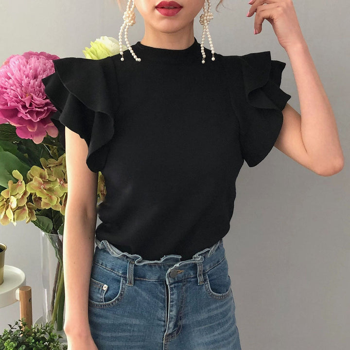 Levoire | Blouse à la mode avec volants