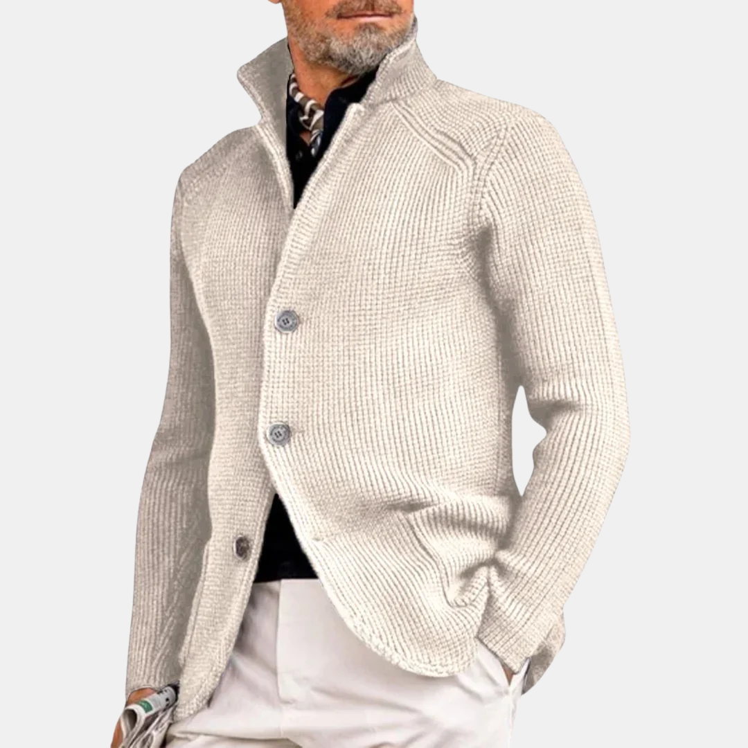 Levoire | Gilet en tricot fait main Beige