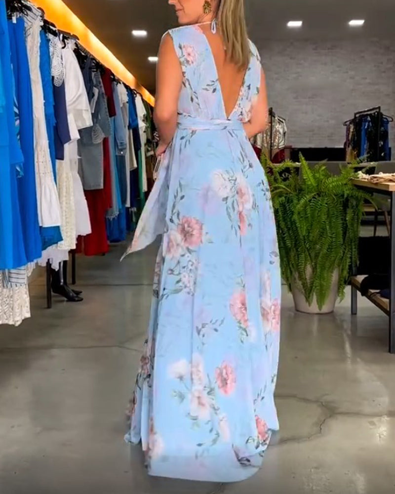 Levoire | Robe Élégante Midi avec Décolleté