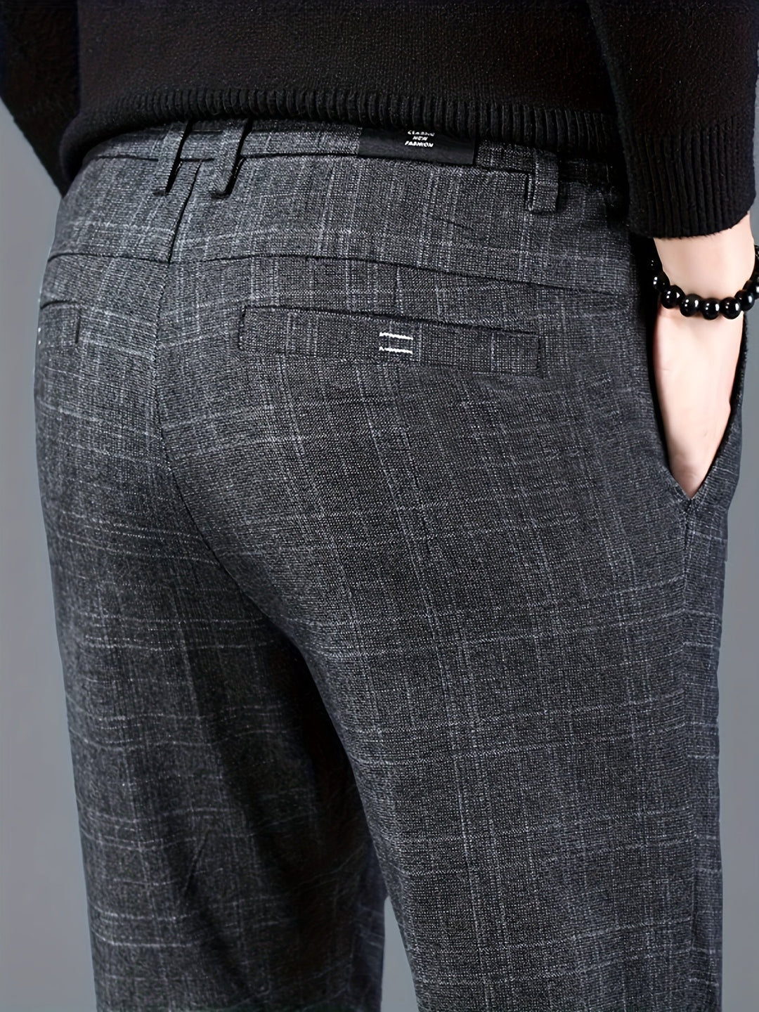 Levoire | Pantalon À Motifs De Mouvement Pour Homme